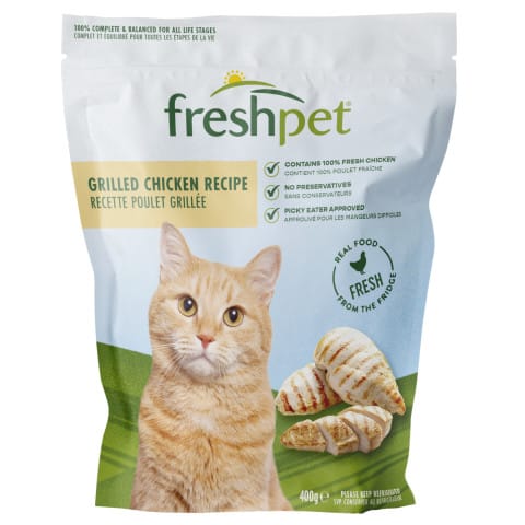 Freshpet Chicken Cat Food, 400g bag