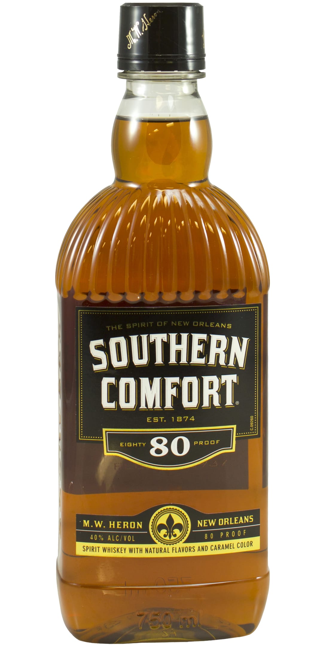 Southern Comfort Tailgate Grab-n-Go Pack Black Whiskey 750ml 80 Proof with 12 plastic solo cups