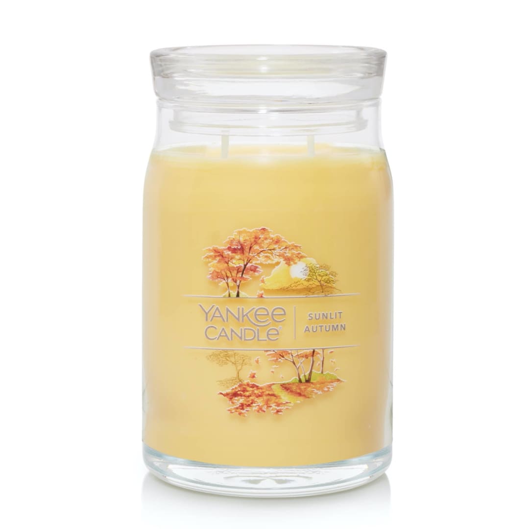 Yankee Candle® Sunlit Autumn Signature Large Jar Candle