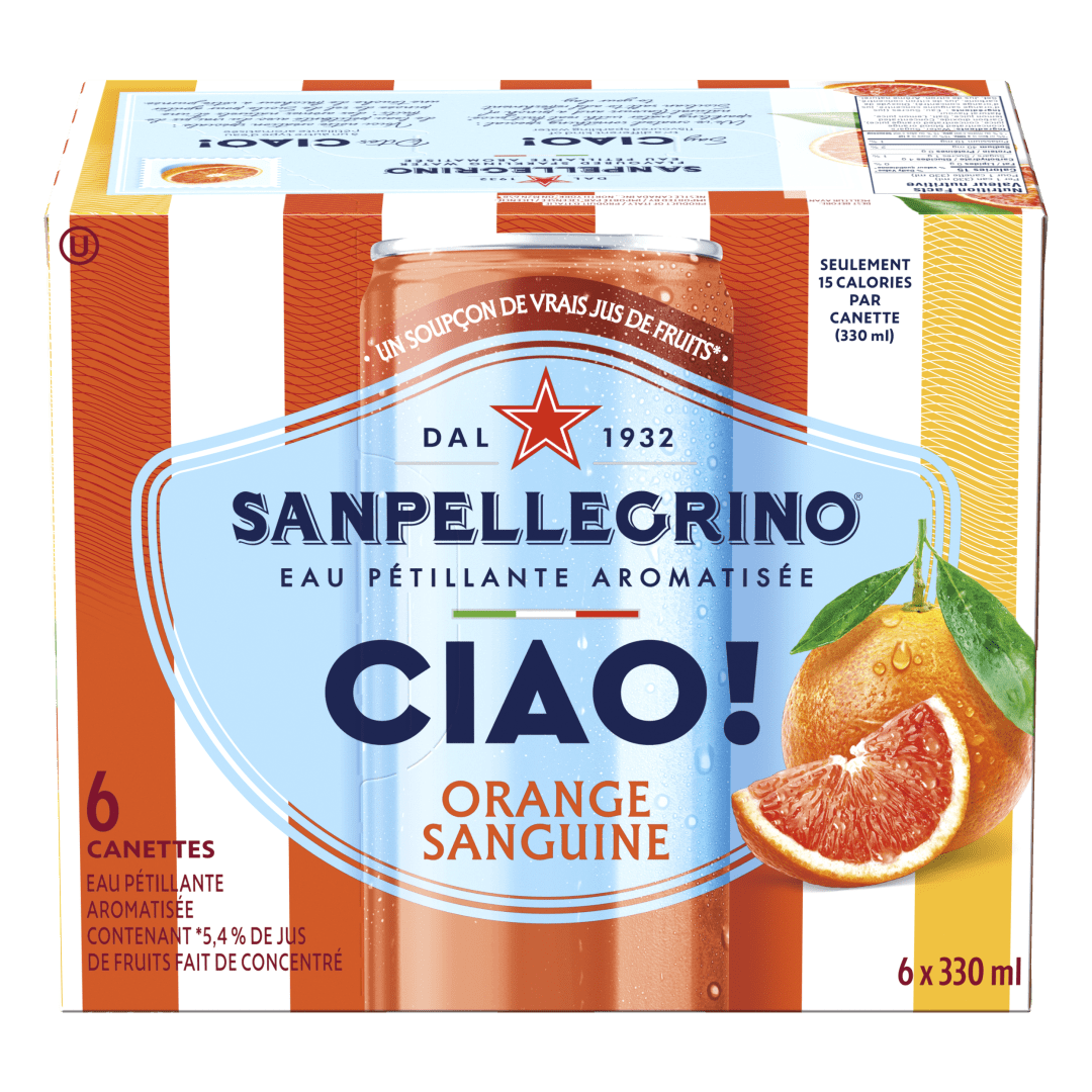 SPE CIAO!BlOrng CanFrPk130(4(6x330ml))CA