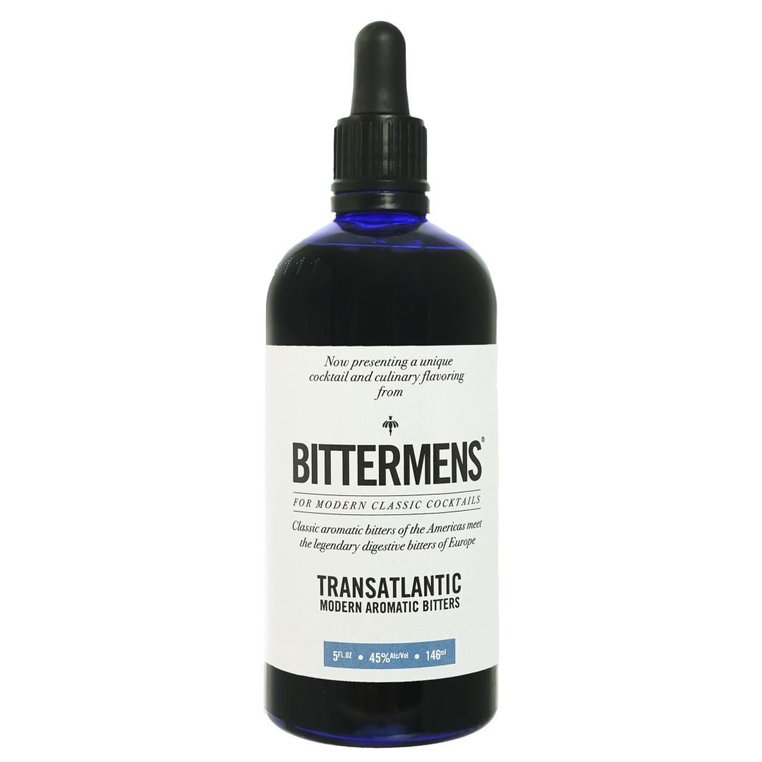 Bittermens Transatlantic Modern Aromatic Bitters Culinary And Cocktail Flavoring 5Fl oz 90 Proof