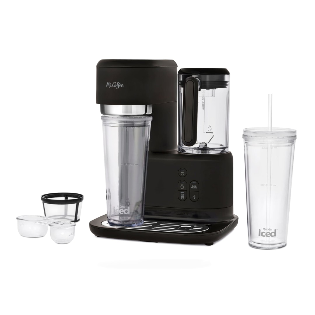 Mr. Coffee® Single-Serve Frappe, Iced, and Hot Coffee Maker and Blender