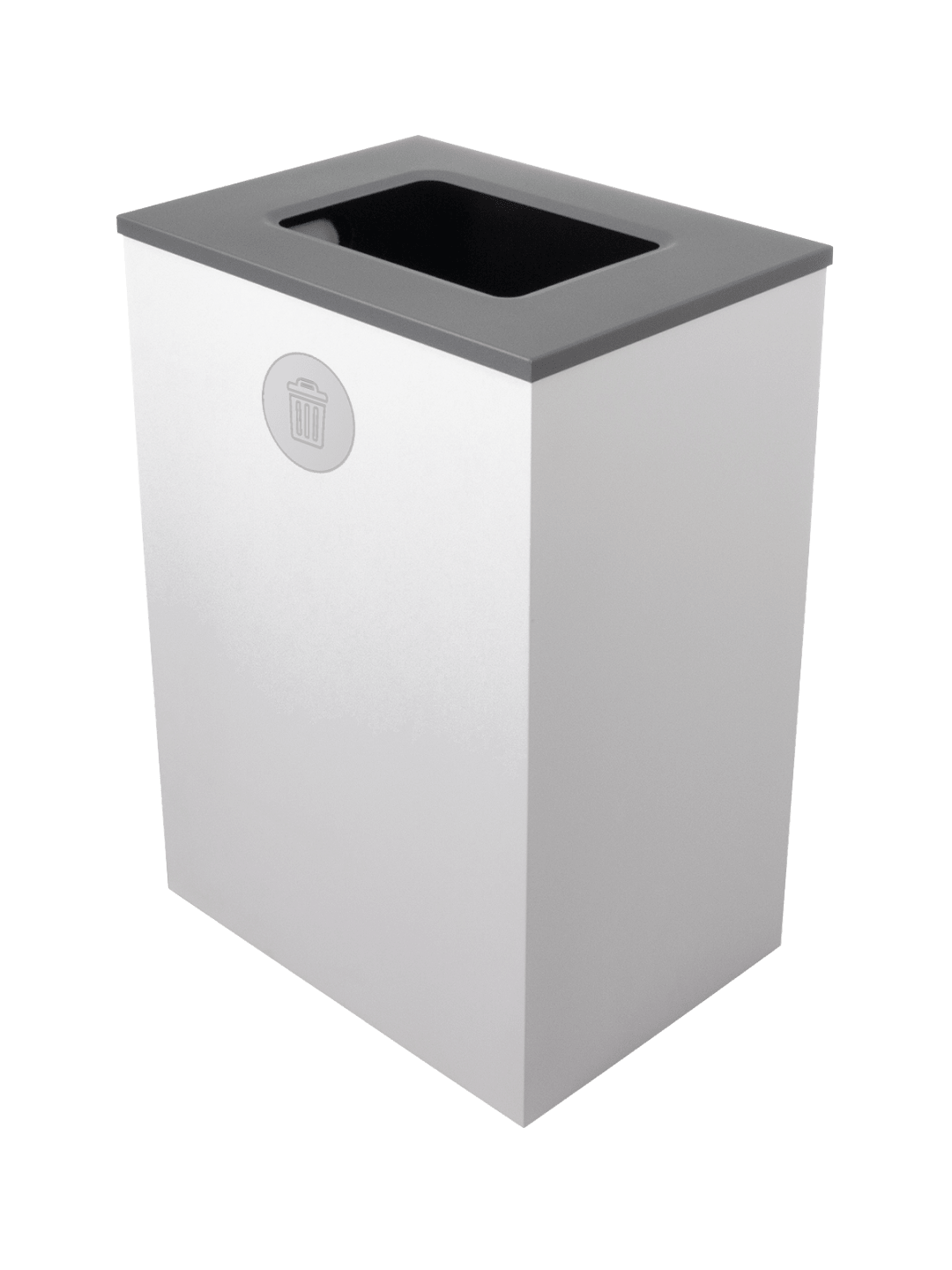  SPECTRUM - Single - Kit - Cube - Xl - Waste - Full - White-Silver