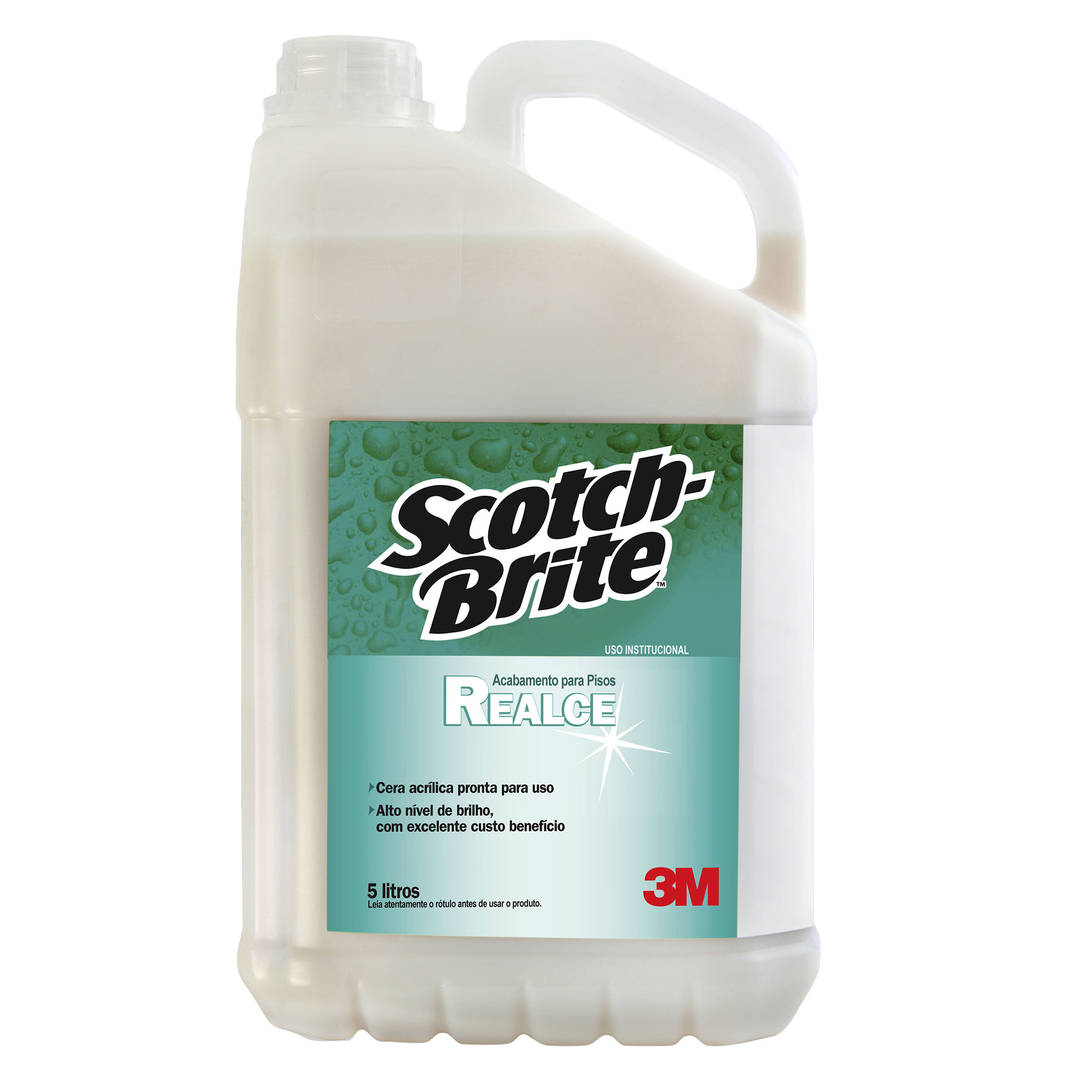 Acabamento Realce Scotch-Brite™ para Limpeza Profissional, 5 L, 4 por Caixa