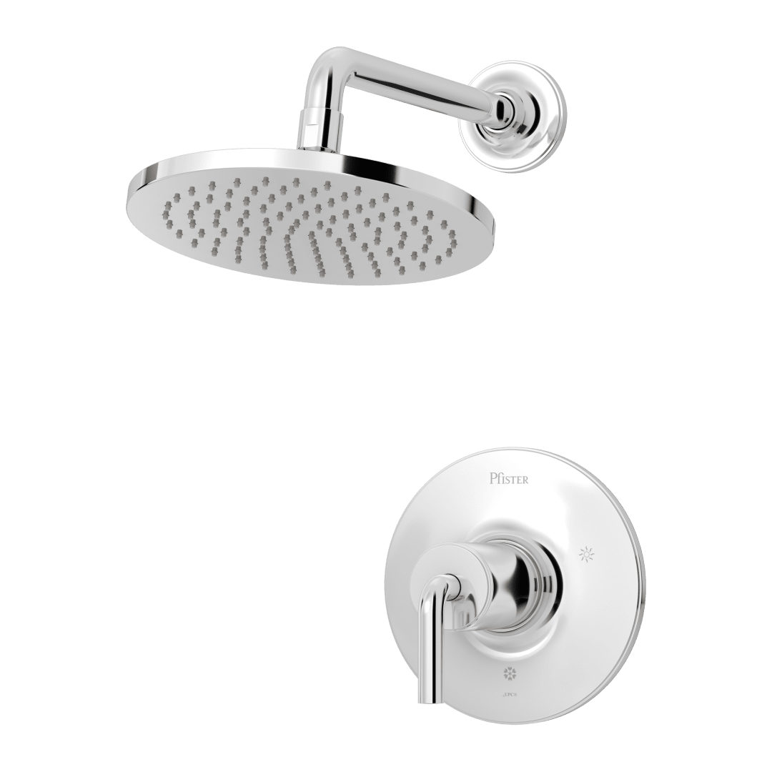 Tenet 1-Handle Shower Only Trim in Polished Chrome