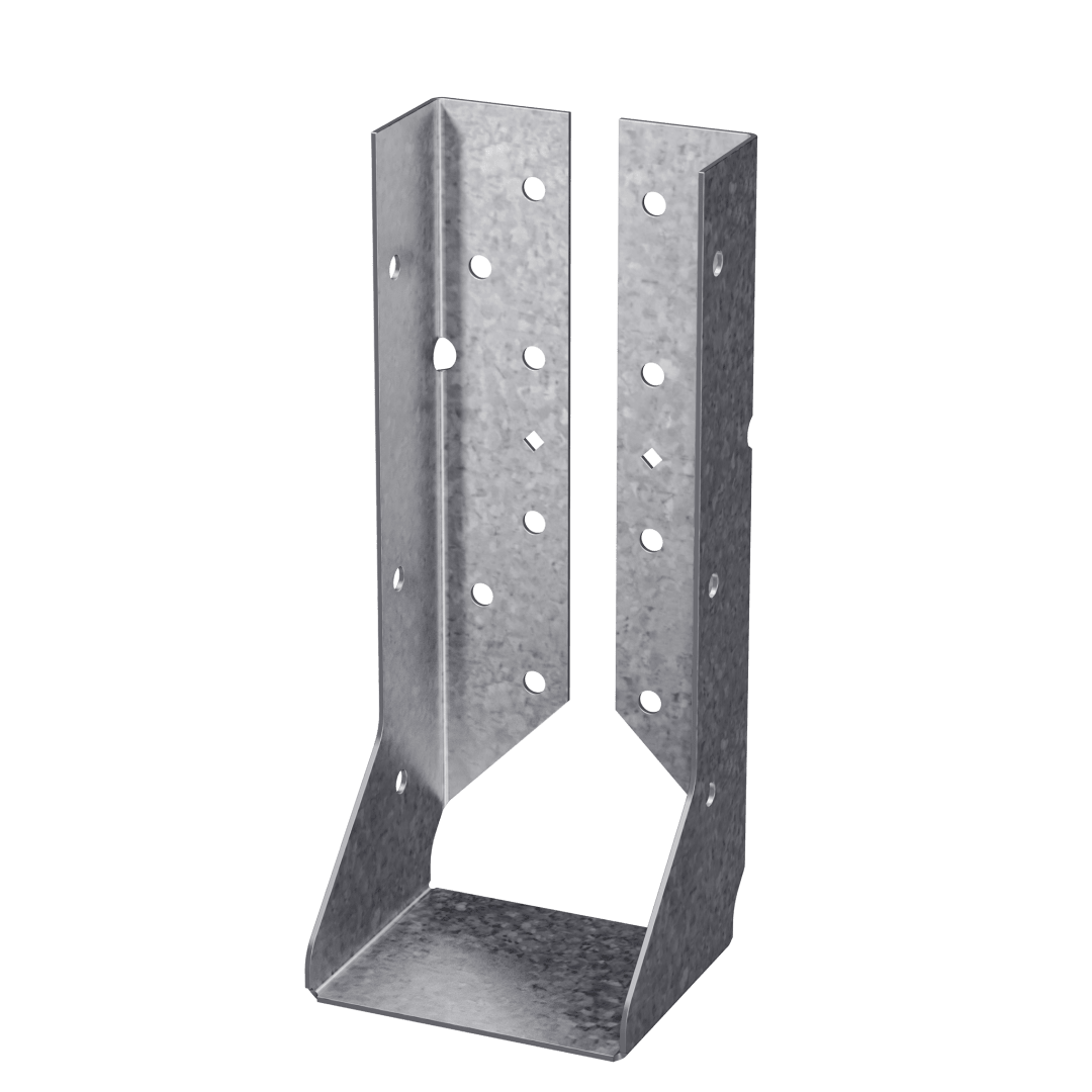 Simpson Strong-Tie HUCQ410-SDS HUCQ Heavy Face-Mount Concealed-Flange Joist Hanger for 4x10 w/ Screws