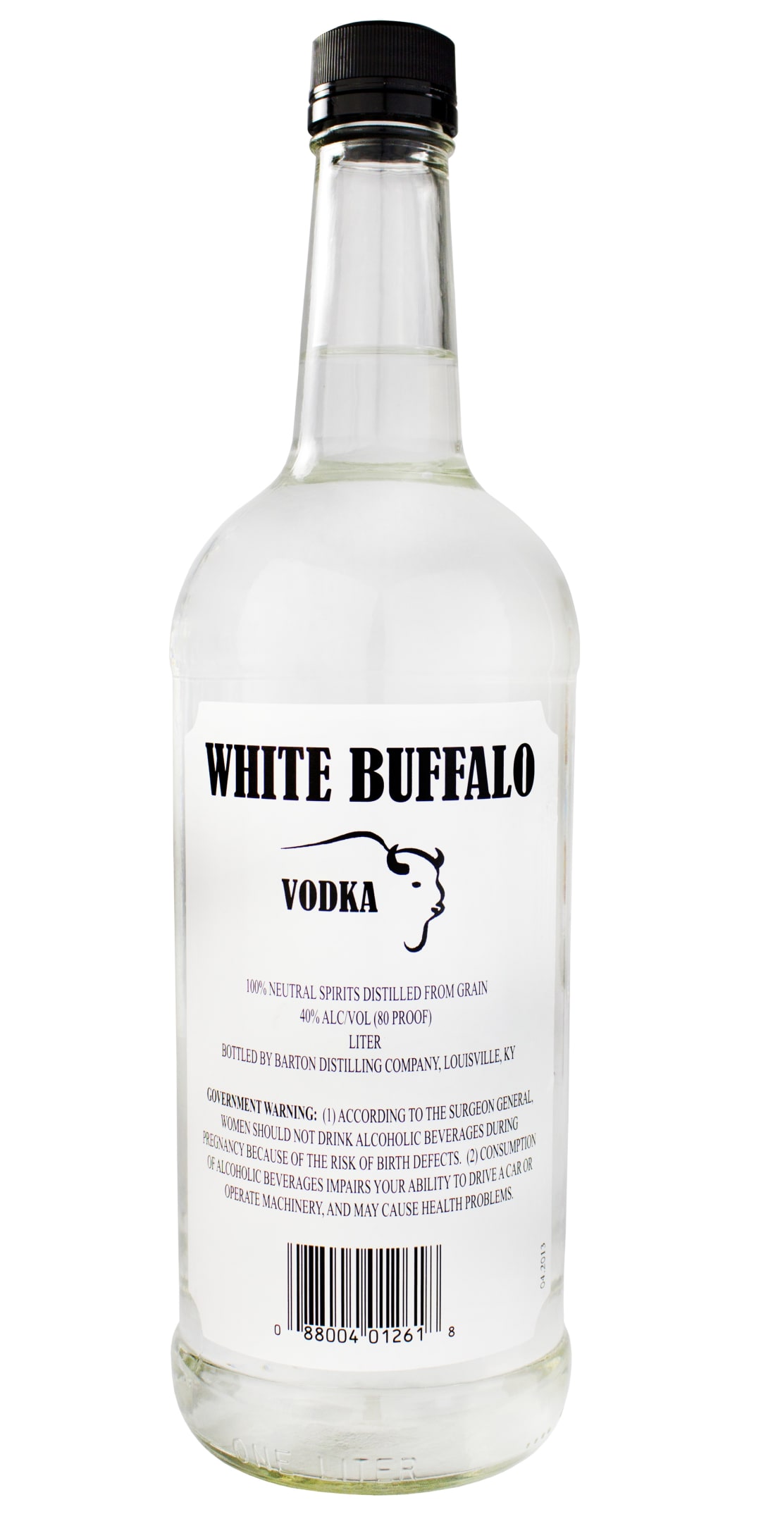 White Buffalo Vodka 1l 80 Proof