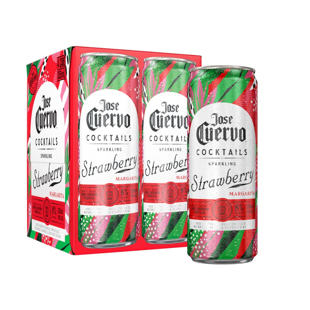Jose Cuervo Sparkling Margarita Strawberry