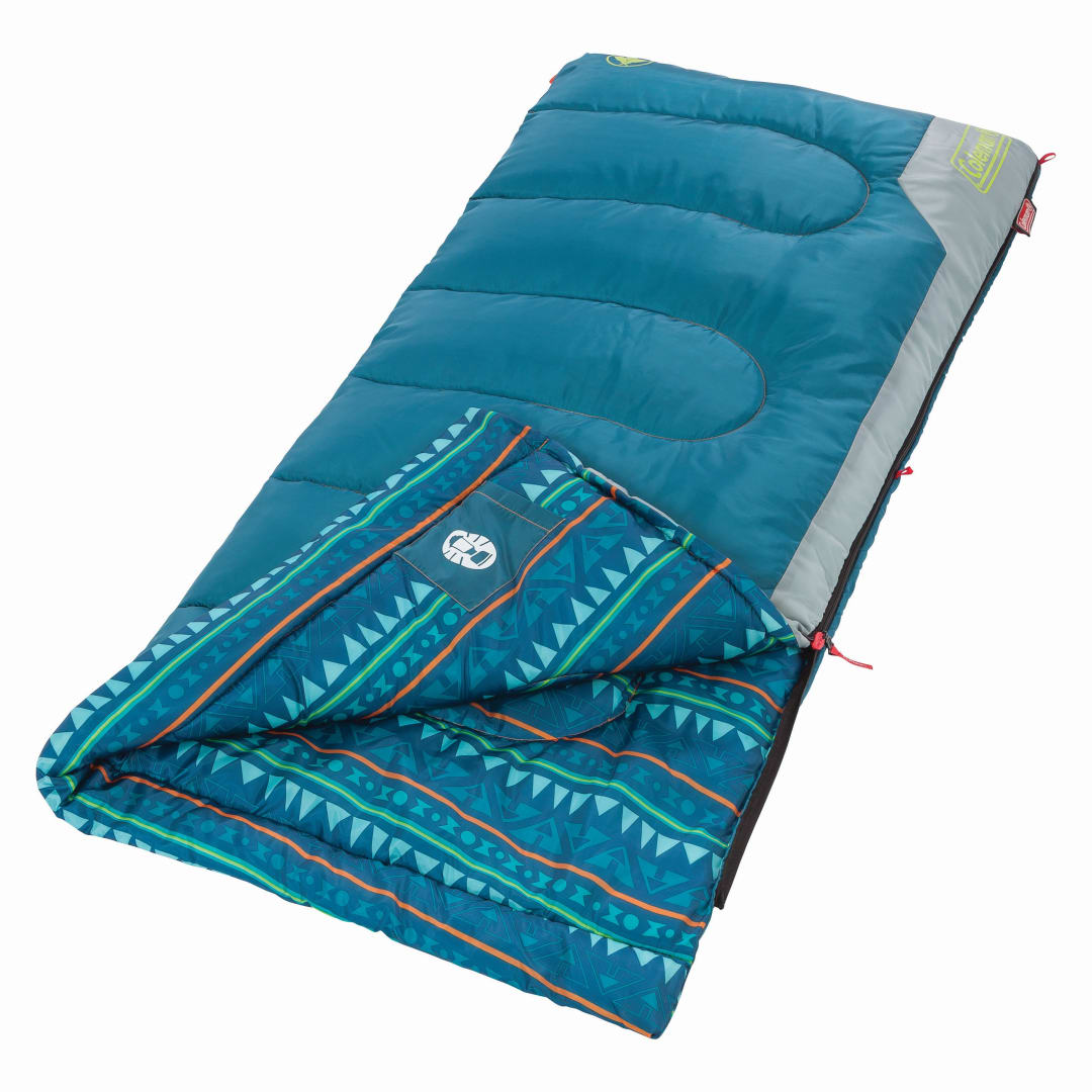 SLEEPING BAG YOUTH C10 TEAL/GREY