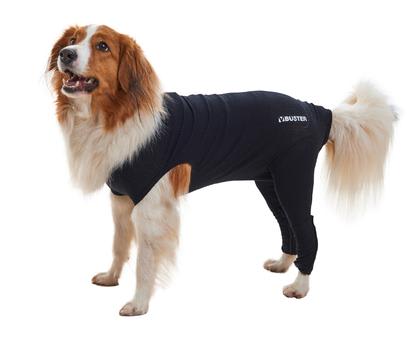 BUSTER Body Sleeve for Hind Legs, Black, Medium