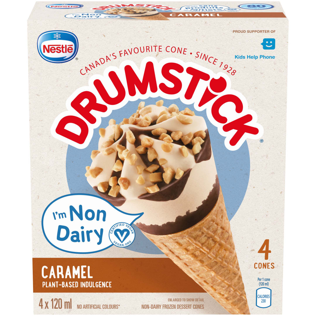 DRUMSTICK Non-Dairy Caramel 6(4x120ml)CA