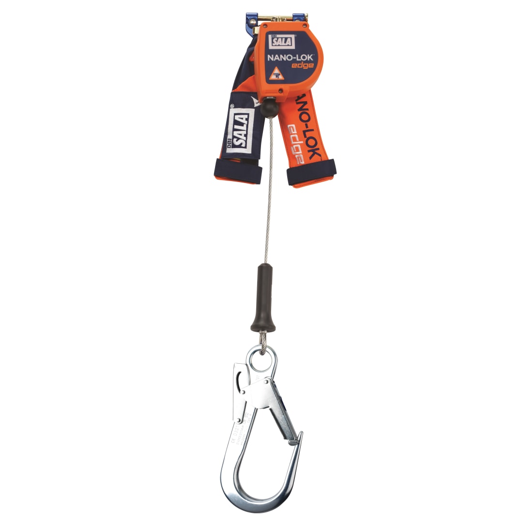 3M™ DBI-SALA® Nano-Lok™ Kenar Geri Sarımlı Yaşam Hattı, Çift Kol, Kablo, 2,5 m, 3500244