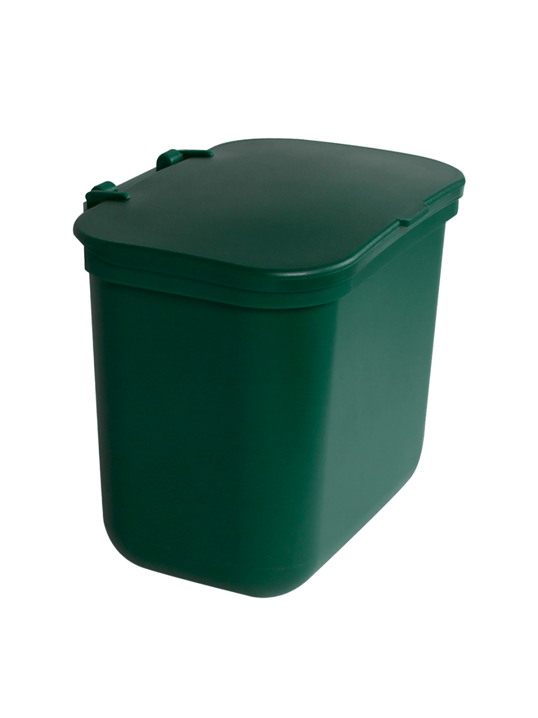 HANGING WASTE BASKET - Single - Kit - Solid Lift - Green