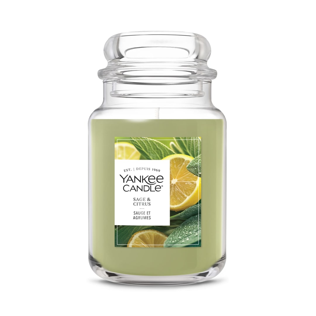 Yankee Candle Sage & Citrus Large Original Jar Candle