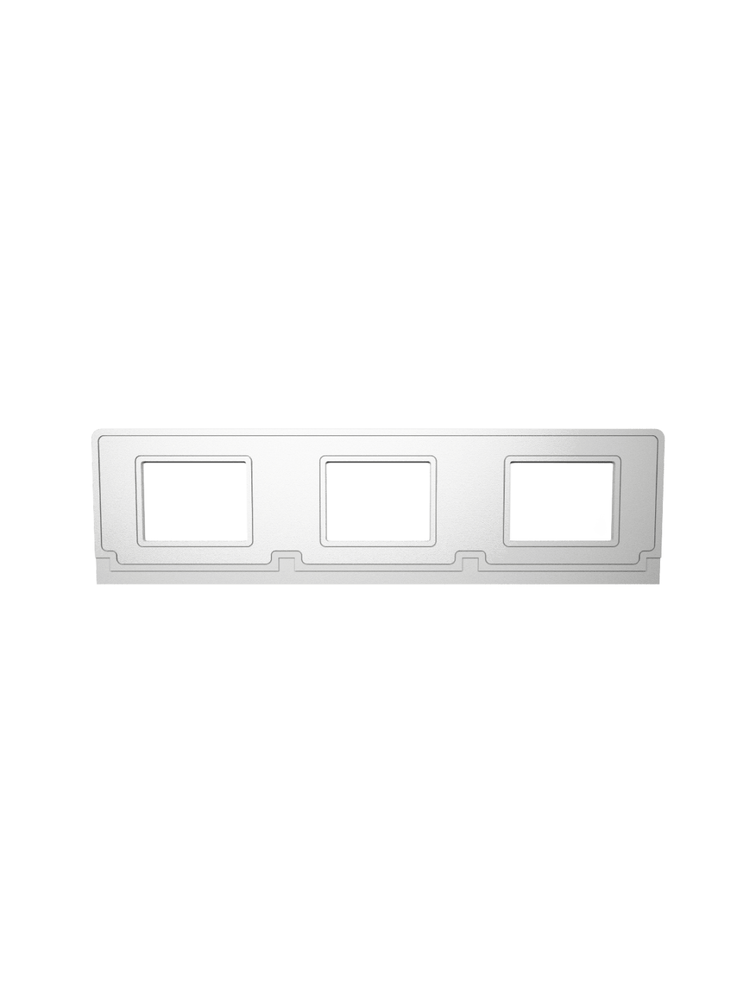  VISION - Triple - Sign Frame - White