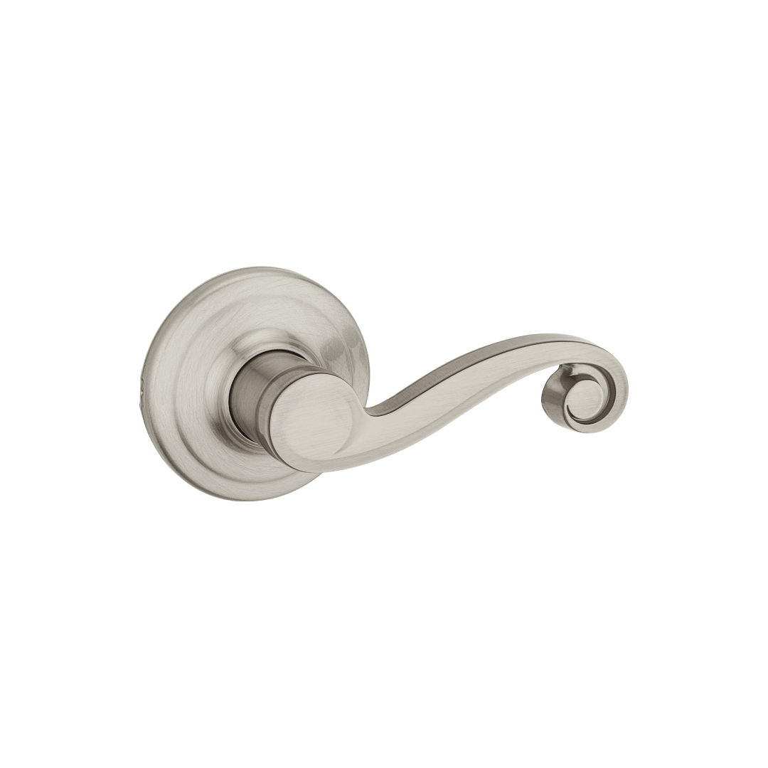 Lido Right-Handed Half-Dummy Lever in Satin Nickel