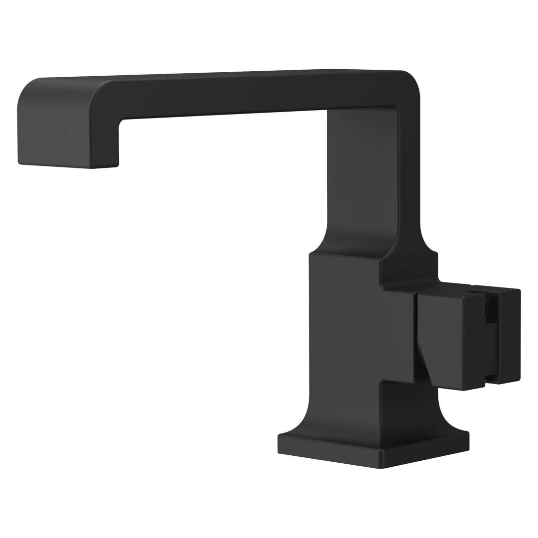 Verve Single Control Faucet without Handle in Matte Black