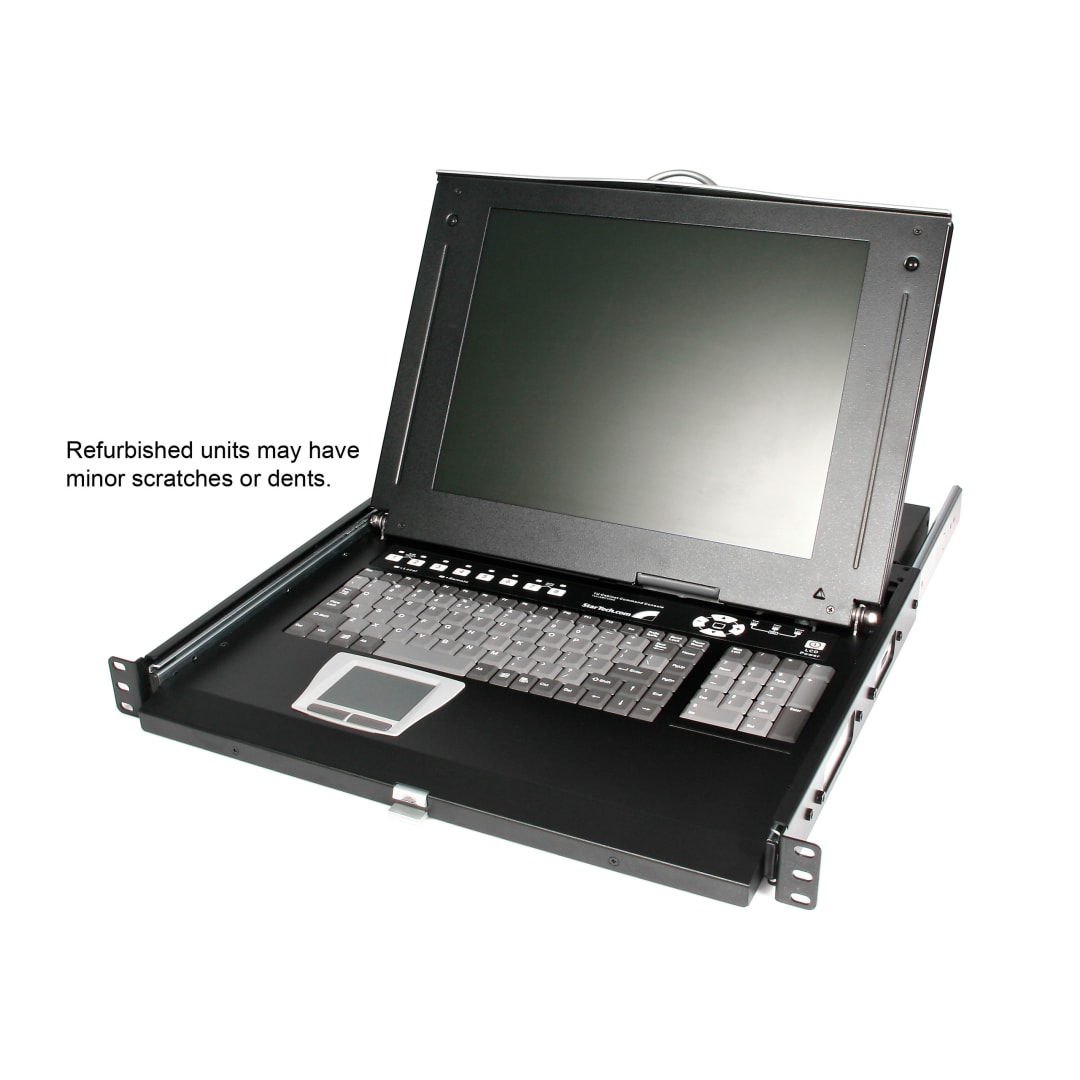 Refurbished 1U Rackmount Integrated Monitor Keyboard