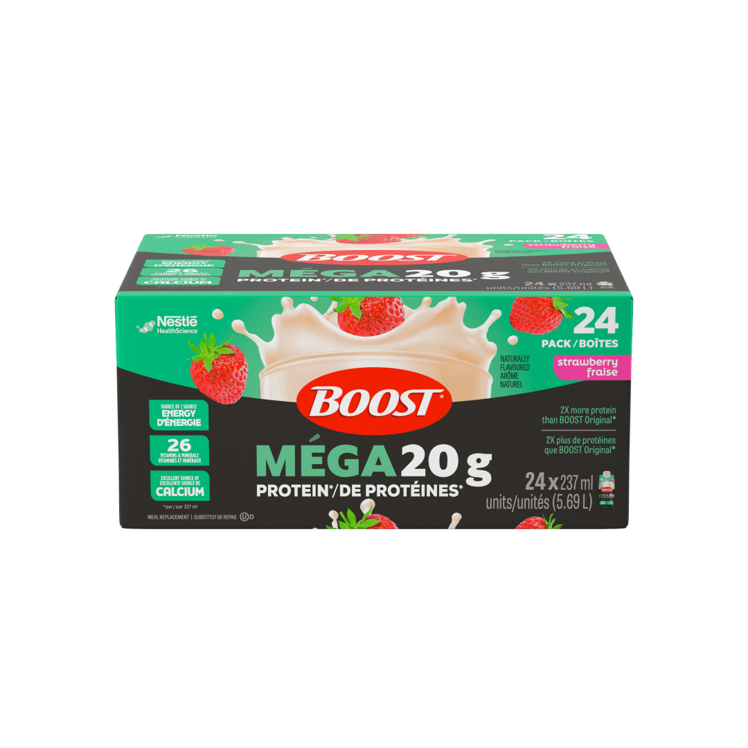 BOOST Mega Strawberry Pal128(24x237ml)CA