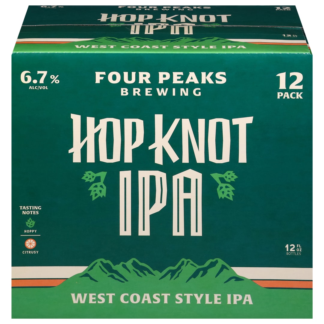Four Peaks Brewing West Coast Style IPA Hop Knot Beer 12 - 12 fl oz Bottles