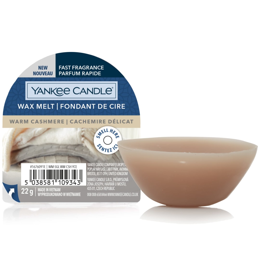 Yankee Candle® Wax Melts | Warm Cashmere | Up to 8 Hours of Fragrance | 1 Count