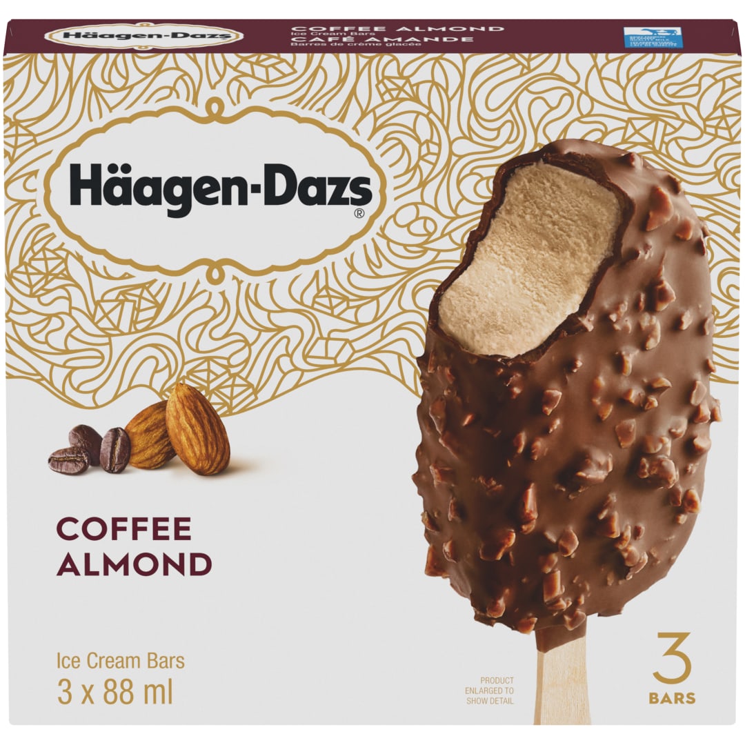 HAAGEN-DAZS Coffee Almond 12(3x88ml) CA