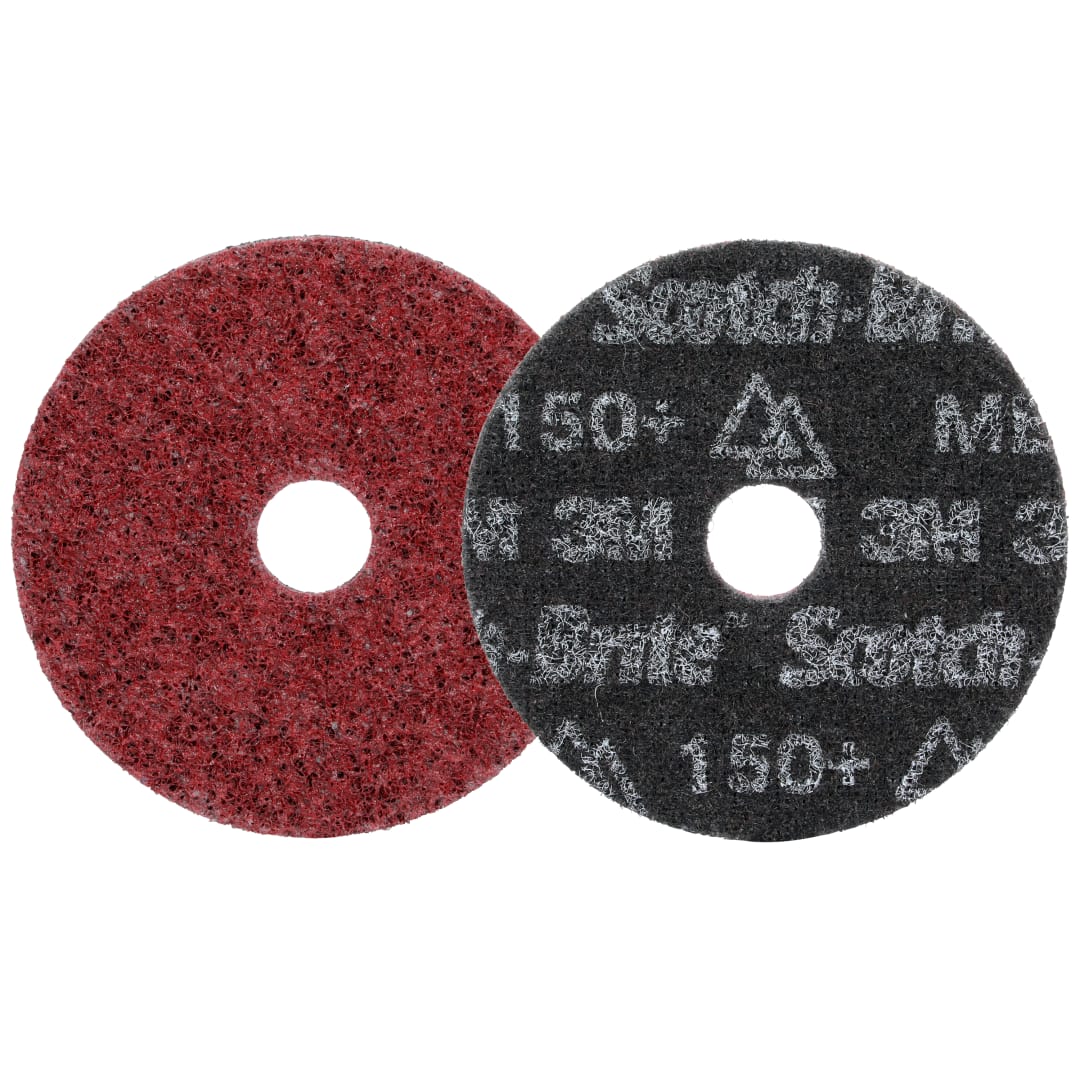 Scotch-Brite™ Hassas Ağır Hizmet Tipi Yüzey Hazırlama Diski, HD-DH, Medium 150+, 114.3 mm x 22.23 mm, 50 ea/Case