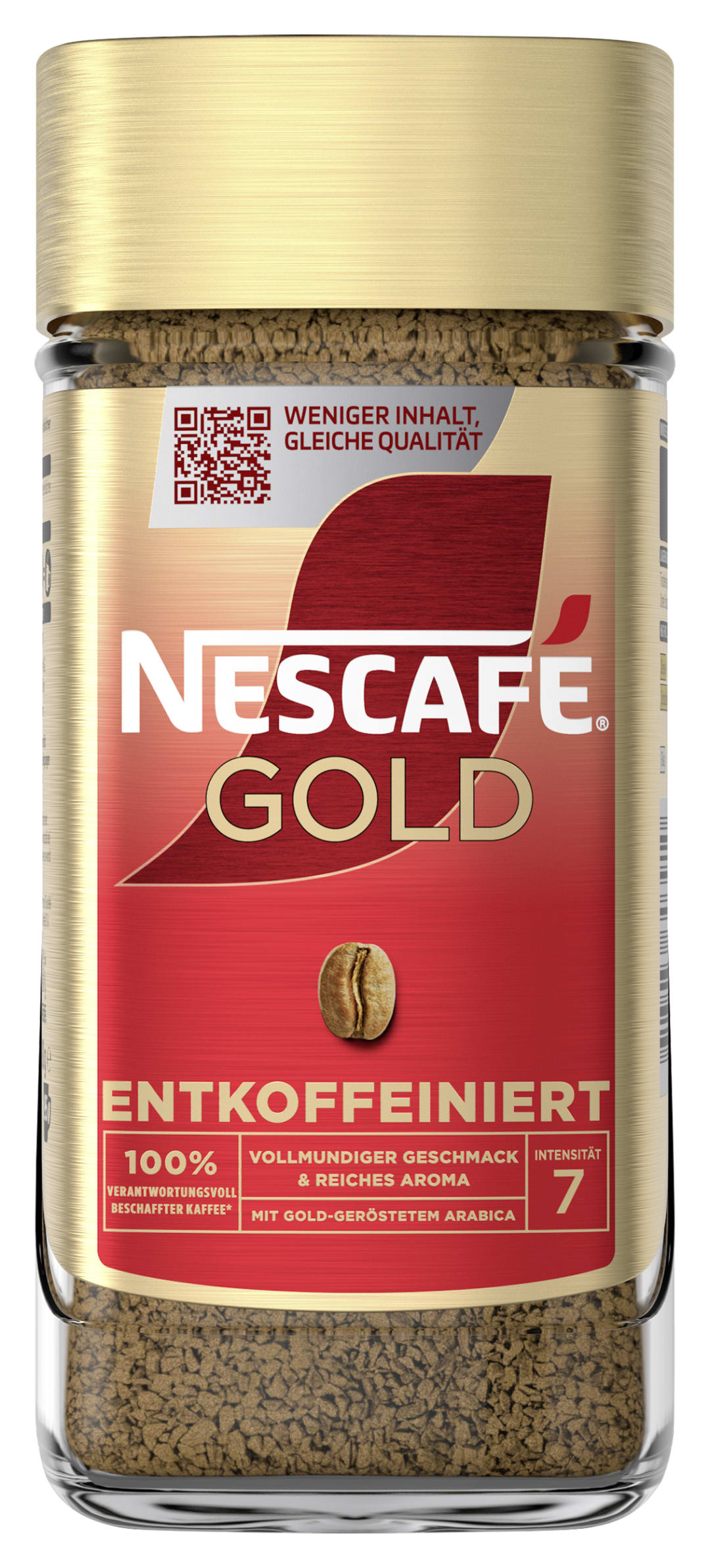 NESCAFE GOLD Entkoffeiniert Glas 190g
