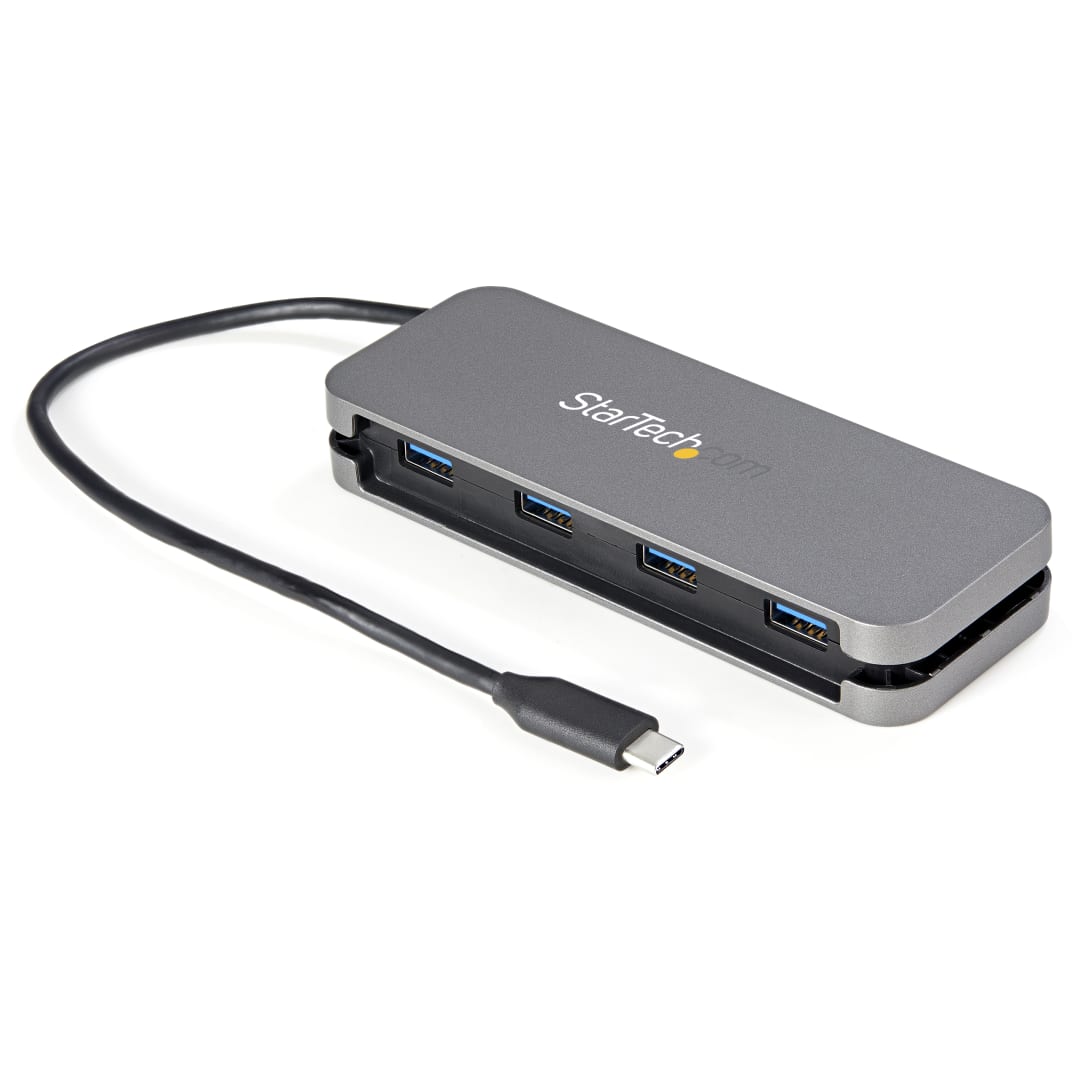 4 Port USB 3 1 Gen 1 USB C 4xA Hub w  Cable Management
