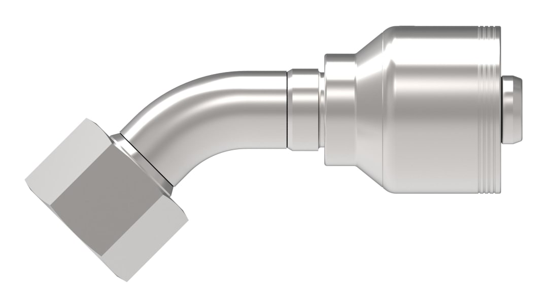 Aeroquip 3/4 Female ORS 45 Degree X 3/4 Hydraulic Hose Fitting 4 Way