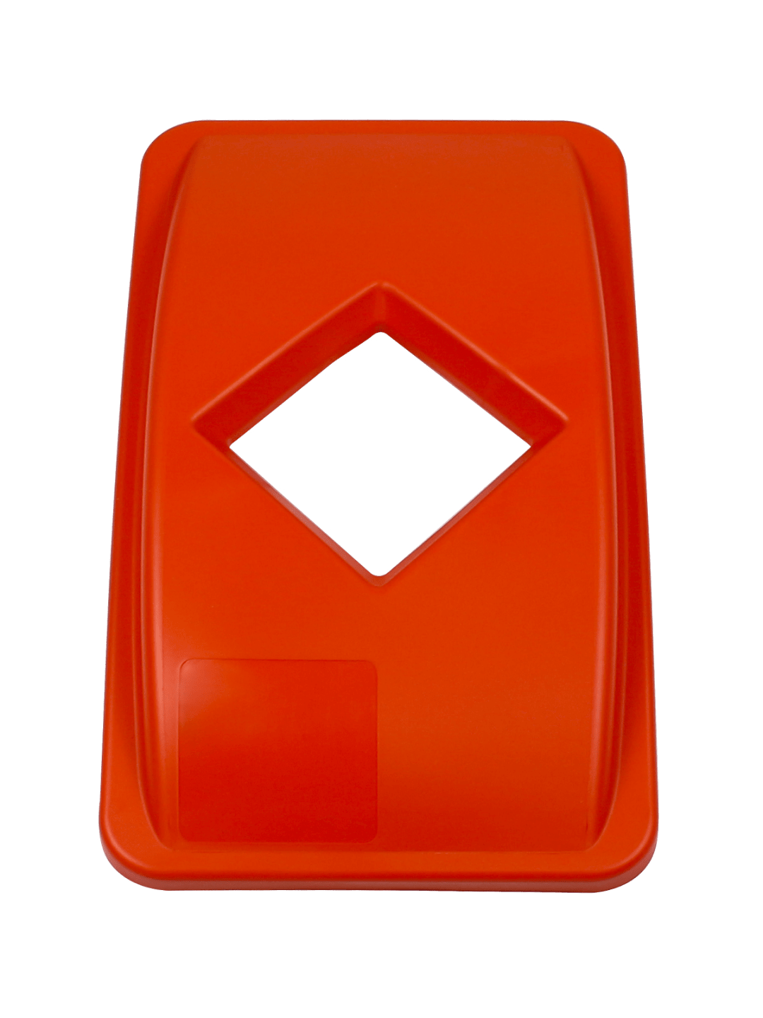  WASTE WATCHER - Single - Lid - Diamond - Orange