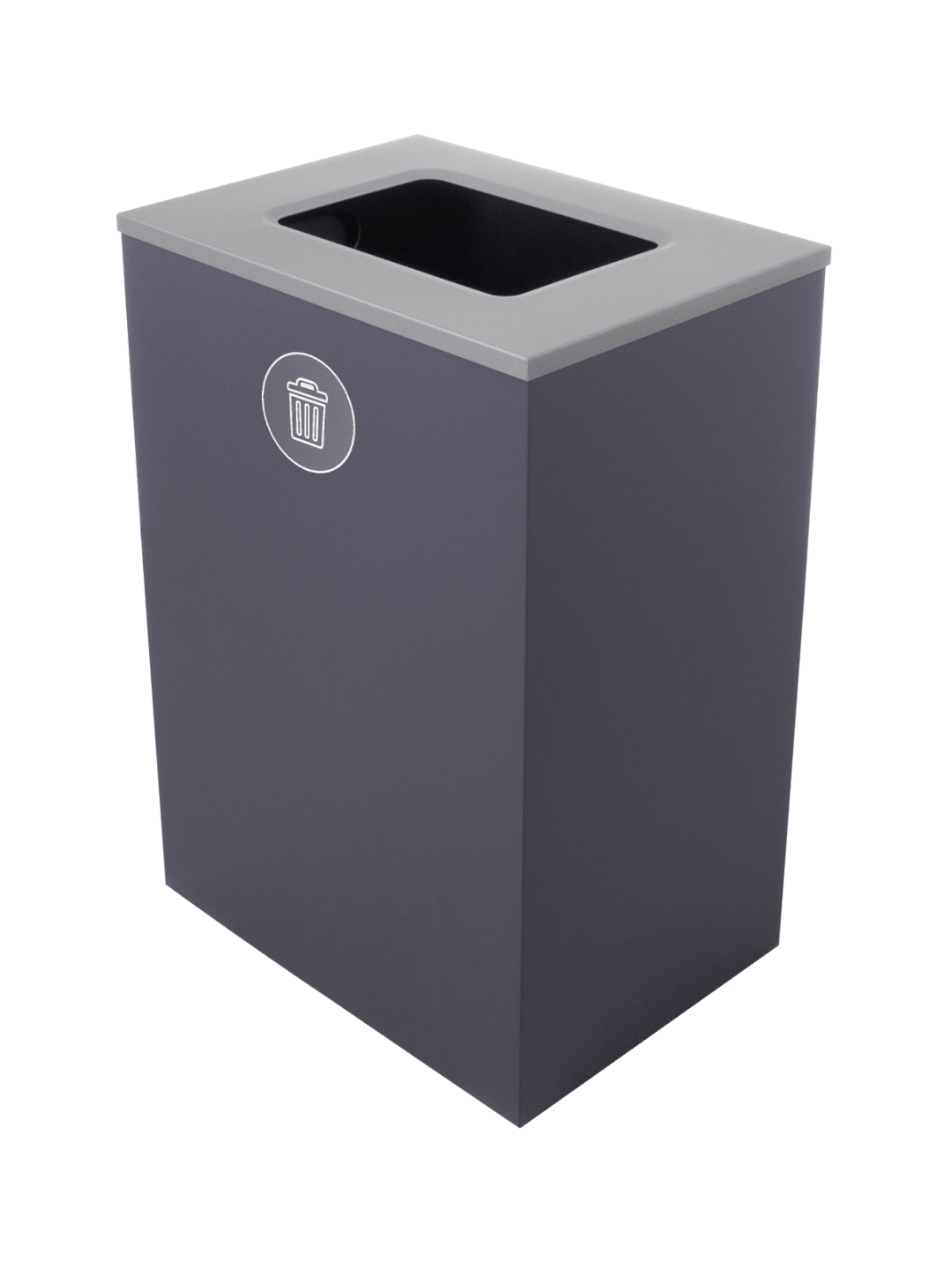  SPECTRUM - Single - Kit - Cube - Xl - Waste - Full - Grey-Silver