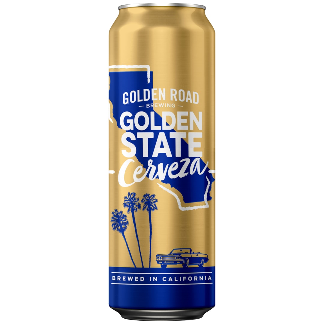 Golden Road Brewing Golden State Cerveza, 19.2 fl. oz. Can