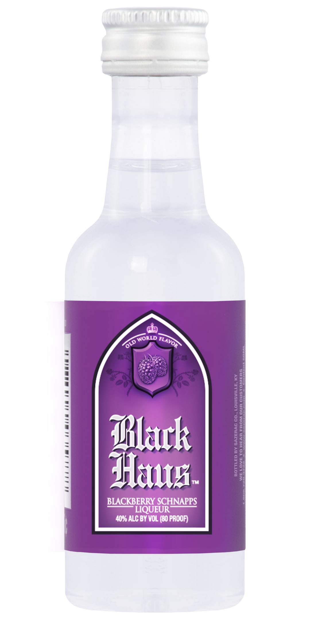 Black Haus Blackberry Liqueur 50ml 80 Proof