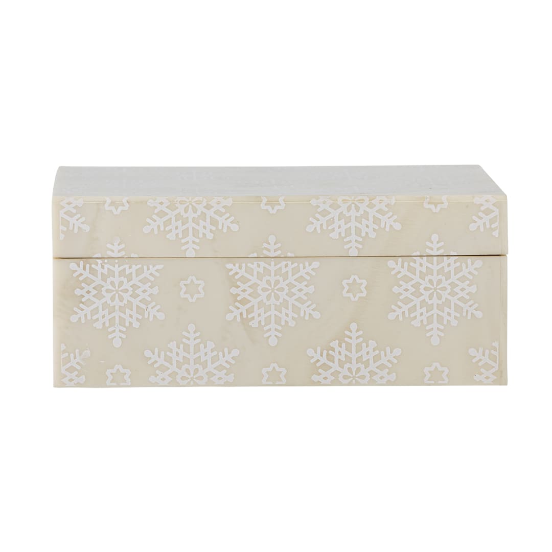 82062325 - Cheri Box w/Lid, Nature, Resin STOCK: 80