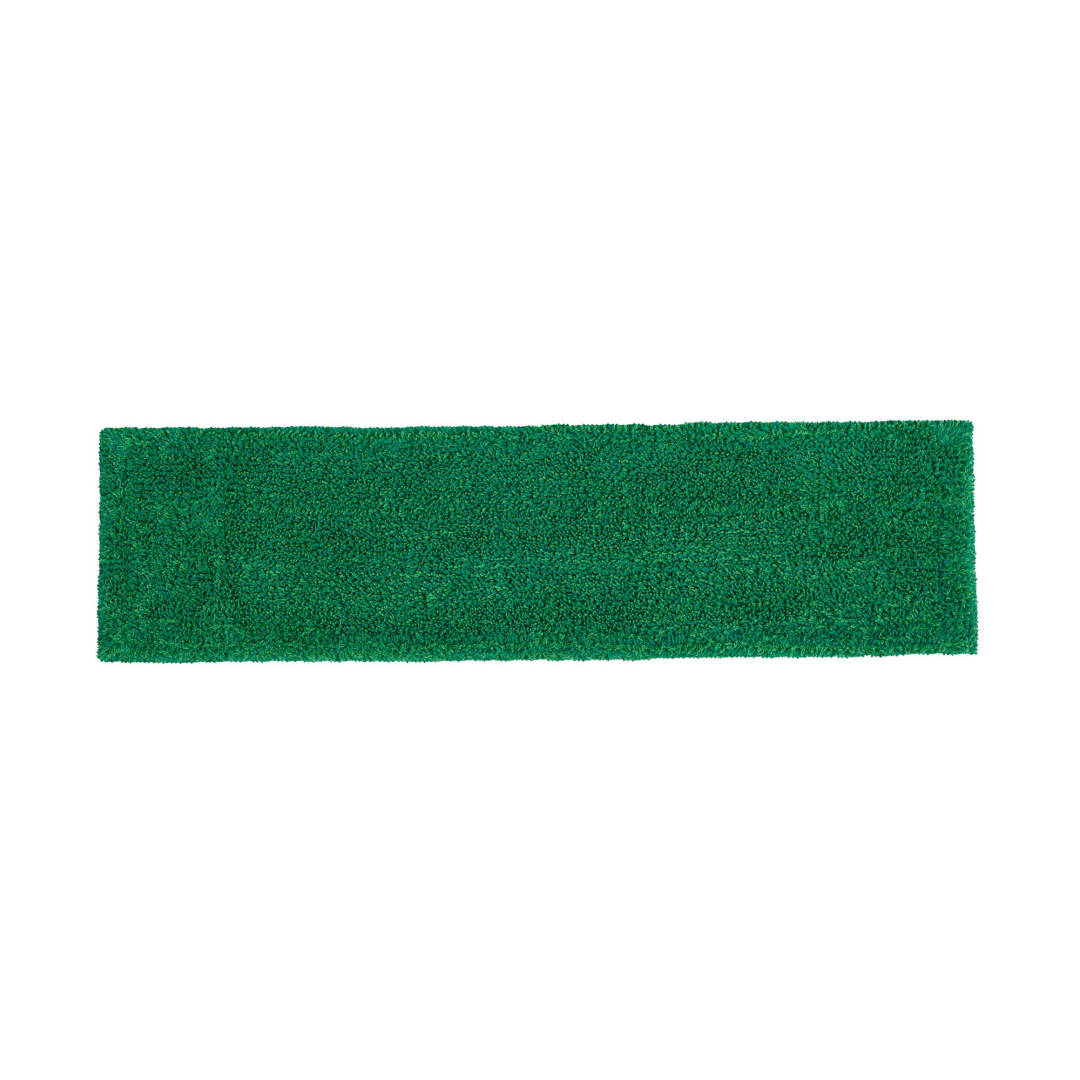 Rubbermaid Commercial Products 18" Adaptable Flat Mop Microfiber Pad, Green