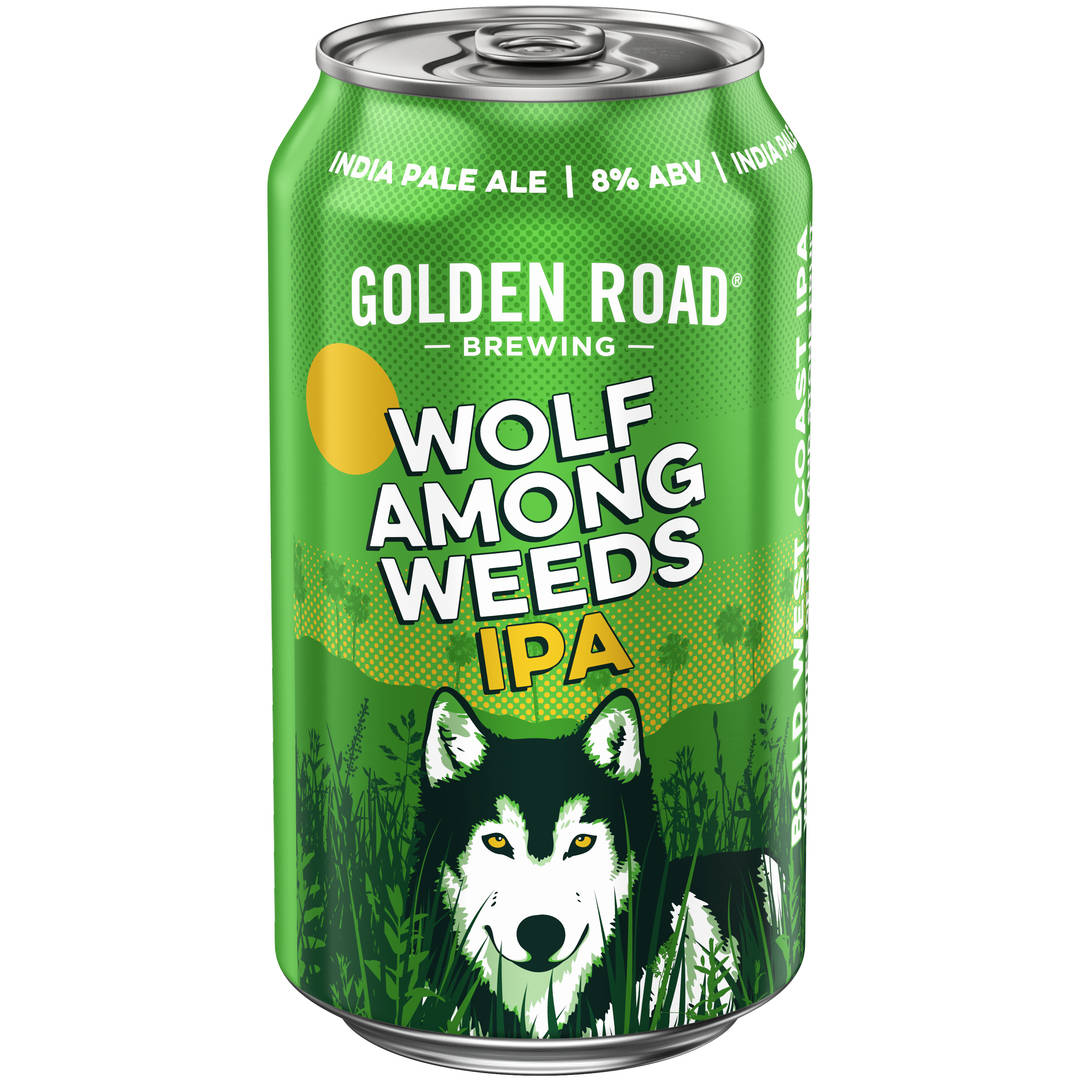 Golden Road Brewing Wolf Among Weeds IPA, 12 oz. Can