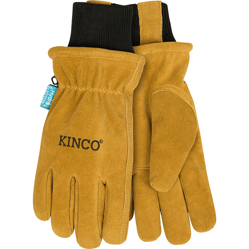 HydroFlector™ Lined Water-Resistant Premium Suede Cowhide Driver with Omni-Cuff™