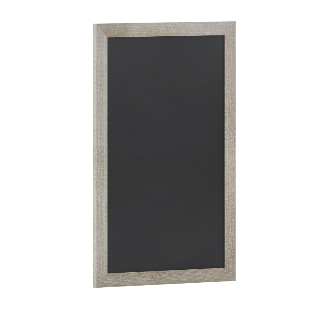 Canterbury 24" x 36" Weathered Wall Mount Magnetic Chalkboard Sign with Eraser, Hanging Wall Chalkboard Memo Board for Home, School, or Business