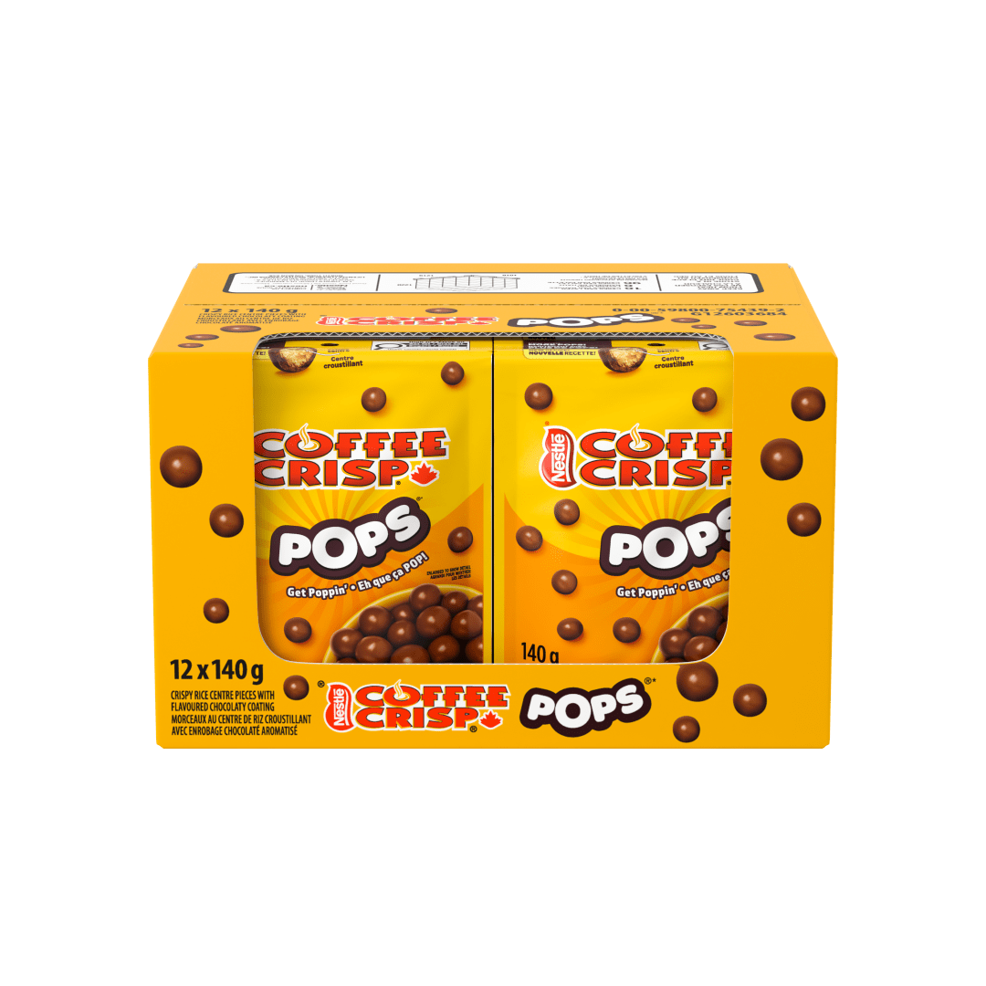 COFFEE CRISP Pops 12x140g CA