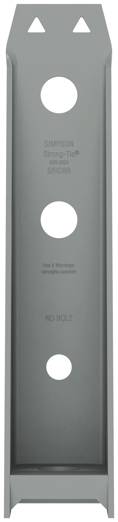 Simpson Strong-Tie S/HD8B S/HDB 11 in. Light Steel Bolted Holdown