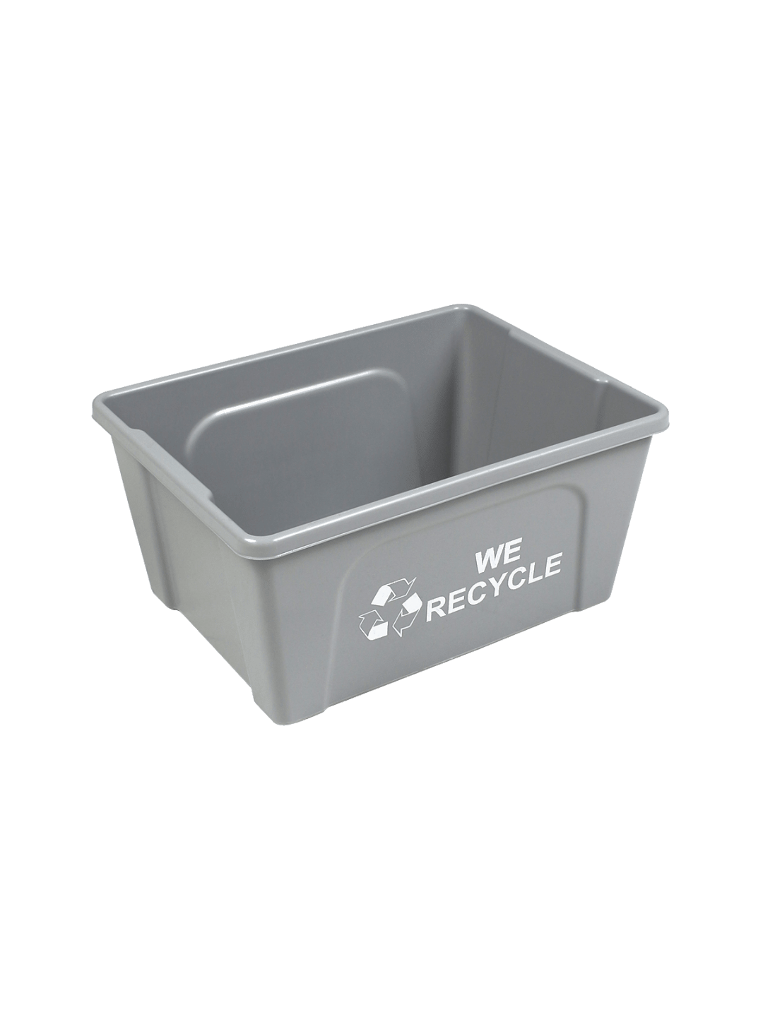 DESKSIDE RECYCLER - Single - Body - We Recycle - Executive Grey