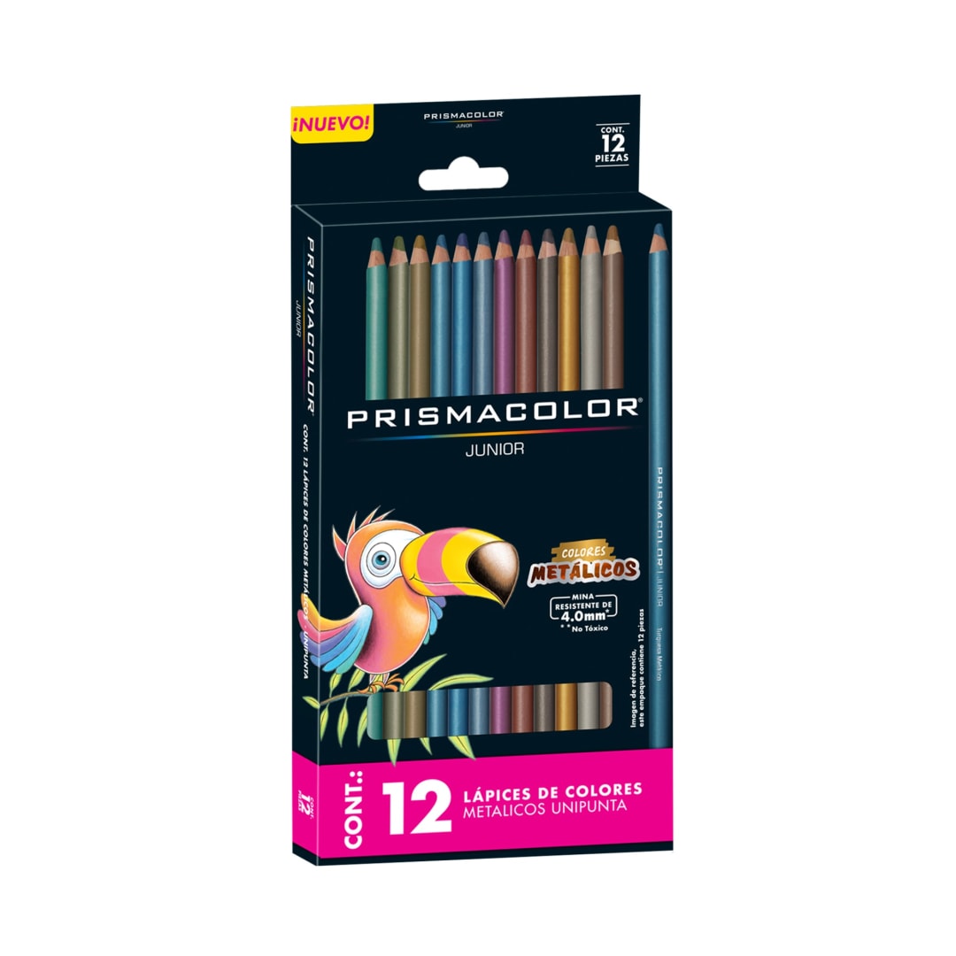 PRISMACLR JR 12CT METALIC UNIPUNTA