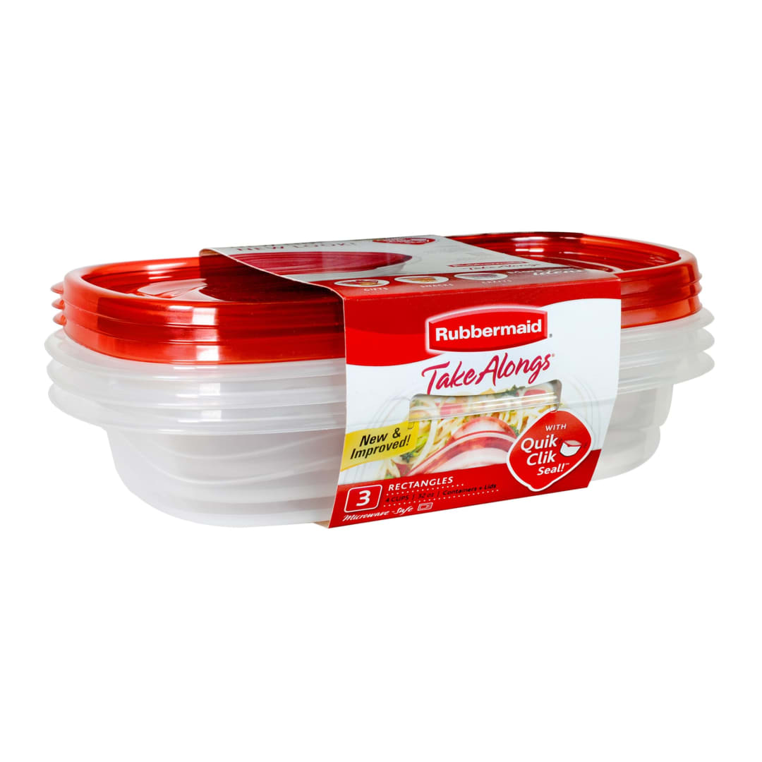 3 PC RECTANGLE - 950ML