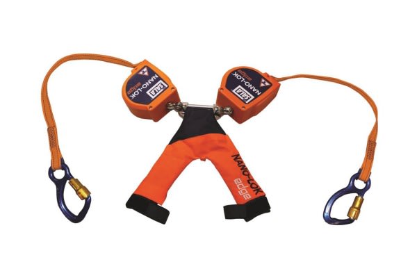3M™ DBI-SALA® Nano-Lok™ Kenar Geri Sarımlı Yaşam Hattı, Çift Kol, Dokuma, 2,4 m, 3101440