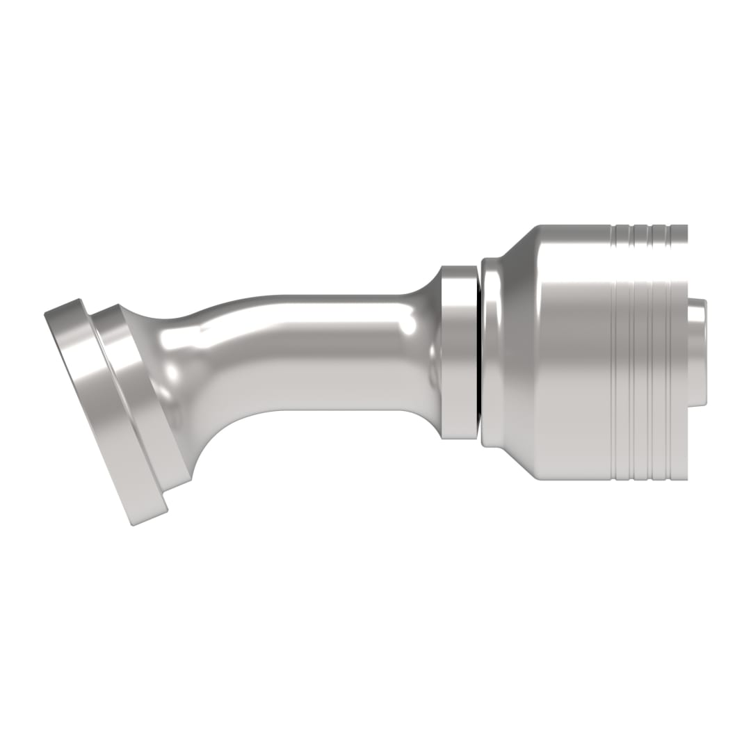 Aeroquip 1 1/4 Cd61 Flange 22.5° X 1 1/4 Hose Fitting 4 Way