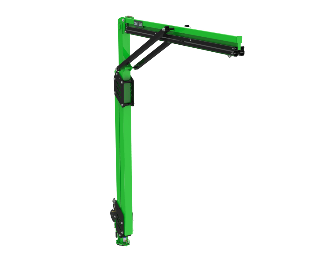 3M™ DBI-SALA® FlexiGuard™ M200 Modular Jib Adjustable Height Mast Anchor, 2 User, 5.3-7.6m Height, 3.7m Width, 8530897