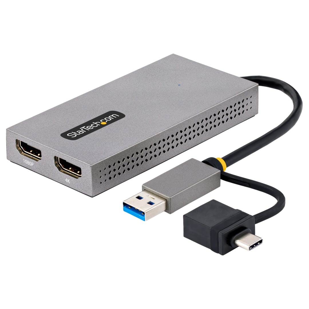 USB 5Gbps to Dual HDMI 4K 30hz   1080p