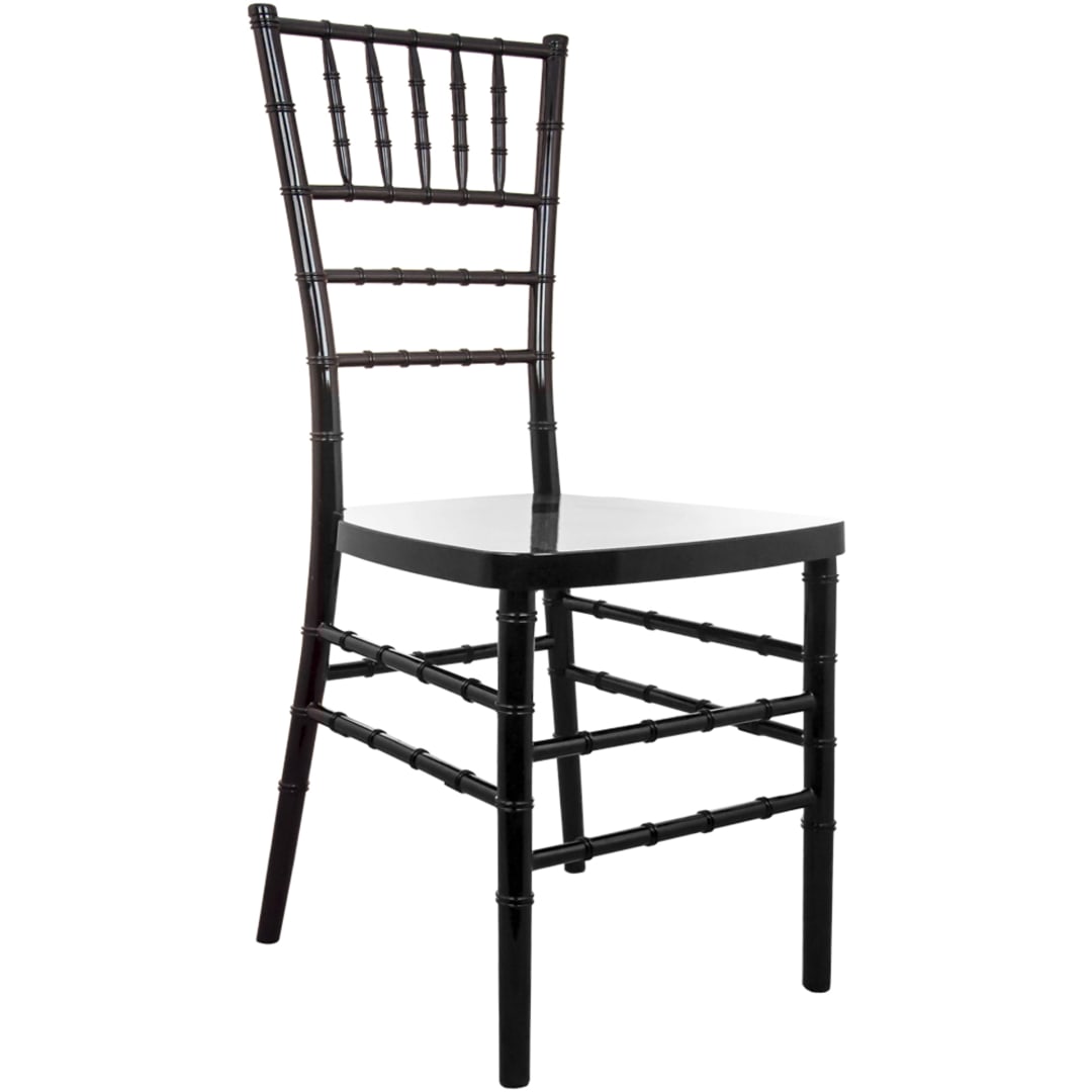 Advantage Black Resin Chiavari Chair