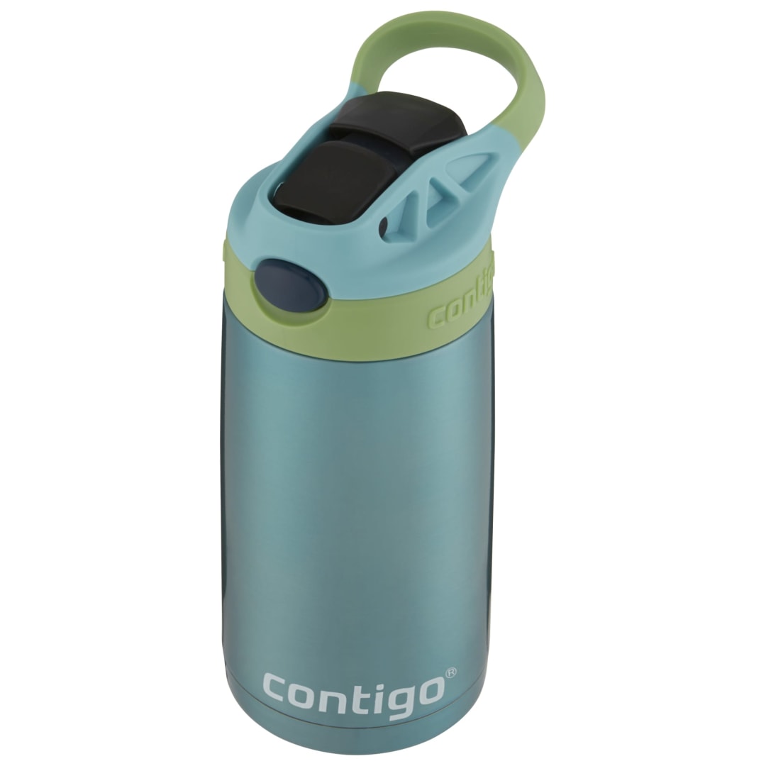 Contigo® Kids Straw Stainless Steel Water Bottle with AUTOSPOUT® Lid, 13oz.